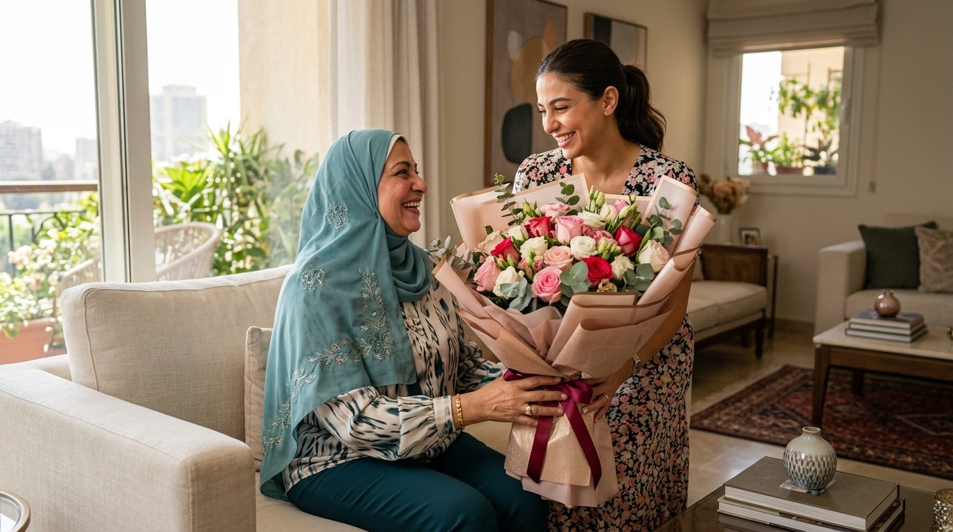 ورد عيد الأم