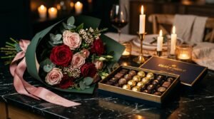 Flowers and Chocolate